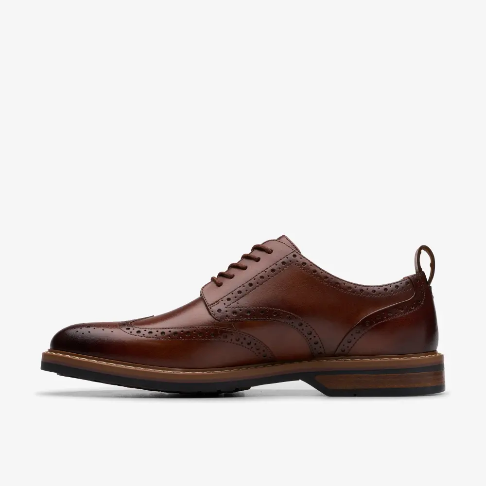 Mens Aldwin Limit Mid Tan Leather Oxford Shoes online