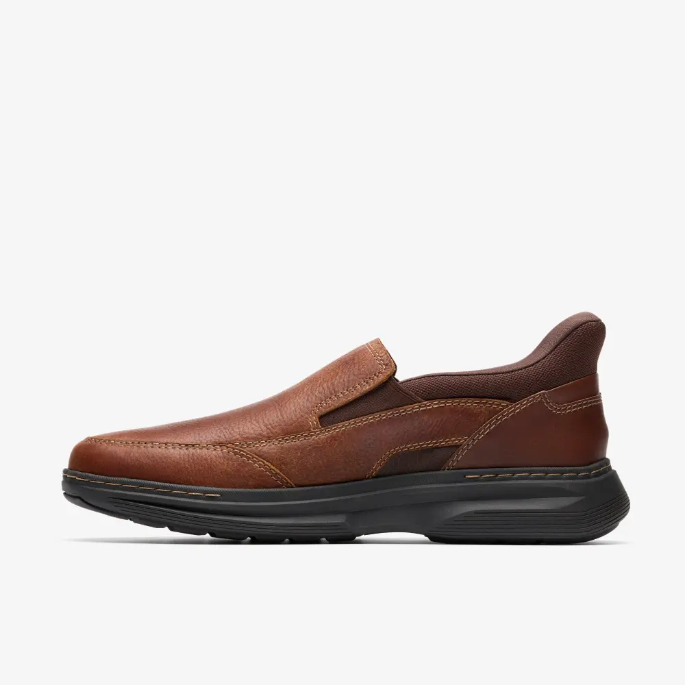 Mens Craftwell Step Brown Tumb Slip-On Shoes online