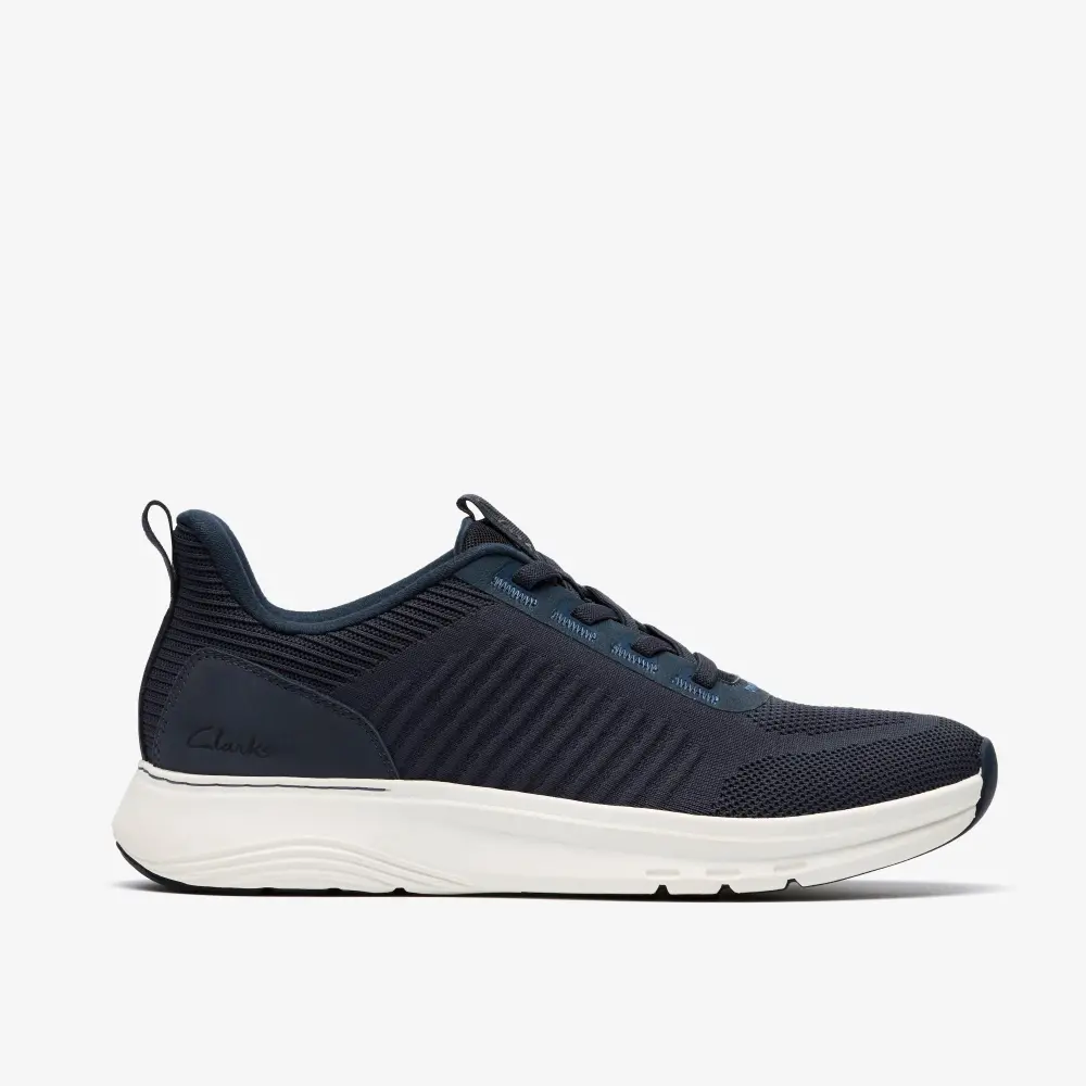 Mens Motion Trek LT Navy Knit Sneakers online