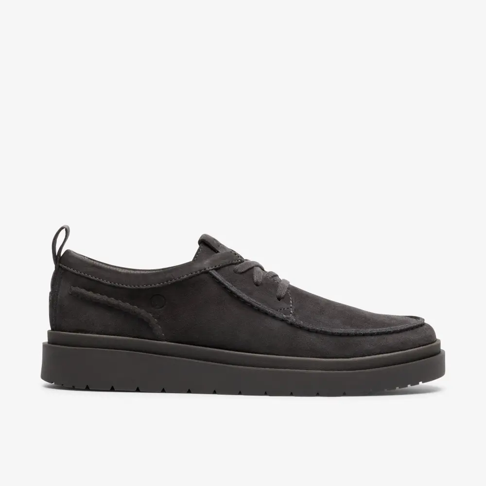Mens Polden Moc Dark Grey Suede Shoes online