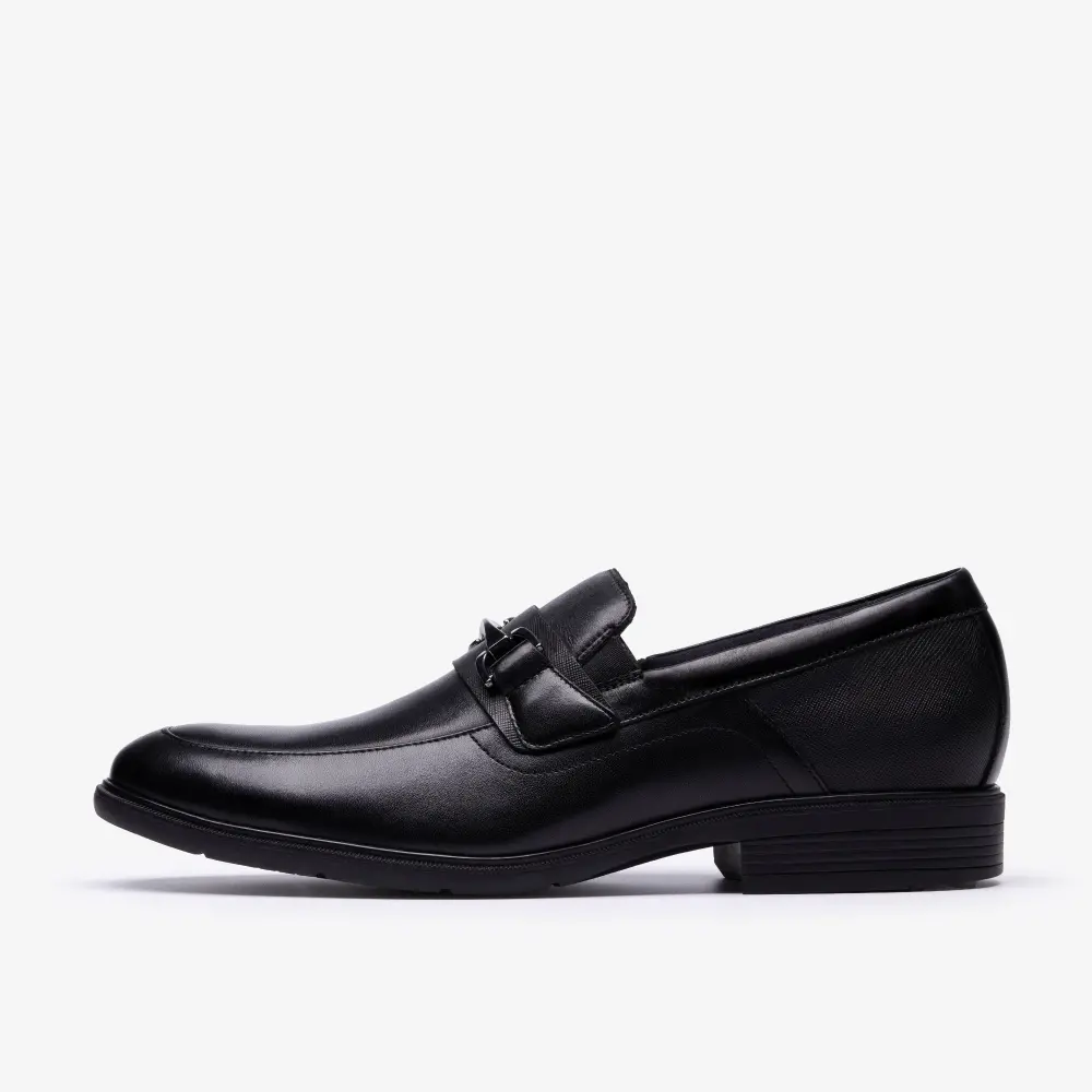 Mens Steadwell Bit Black Leather Loafers online