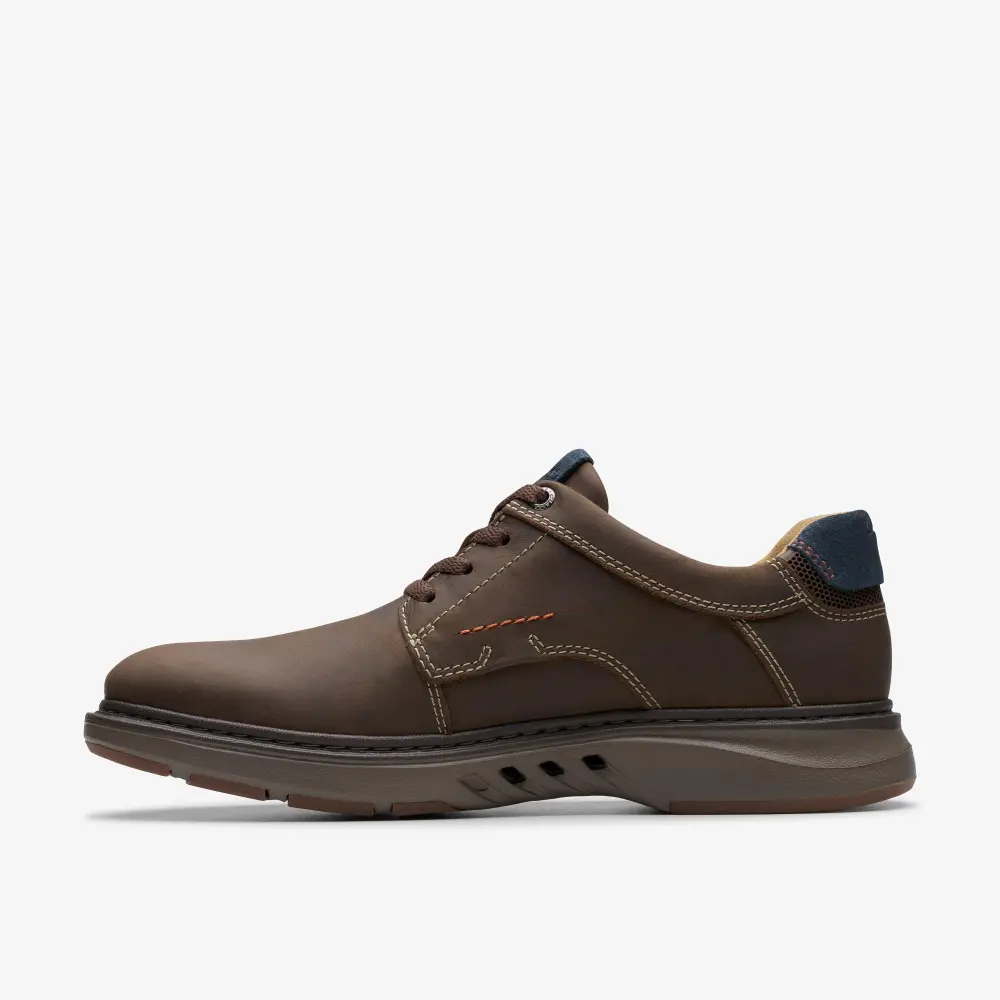 Mens Un Briley Pace Brown Nubuck Shoes Clarks online