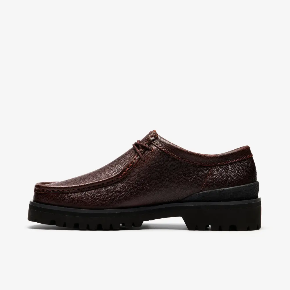 Mens Walla Yukoner Brown Scotch Grain Shoes Clarks online