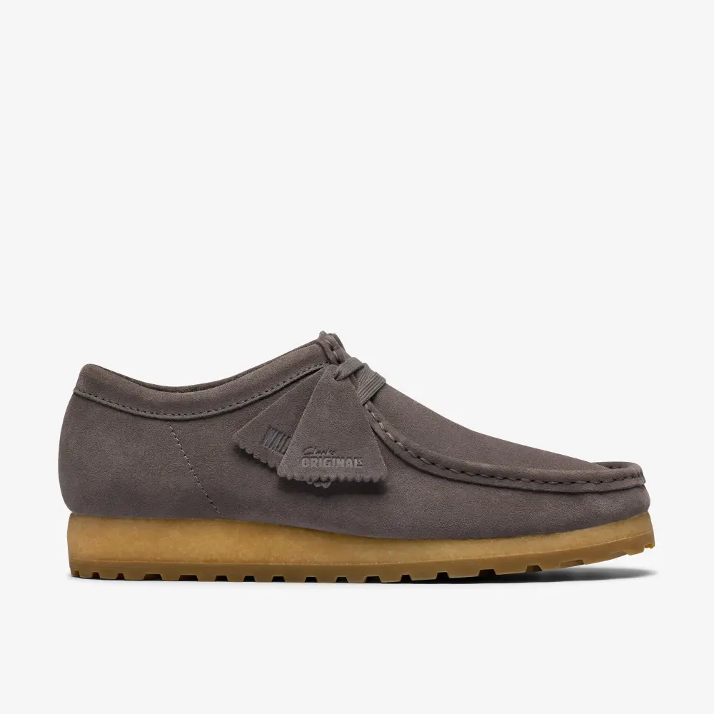 Mens Wallabee RB Grey Suede Wallabees online
