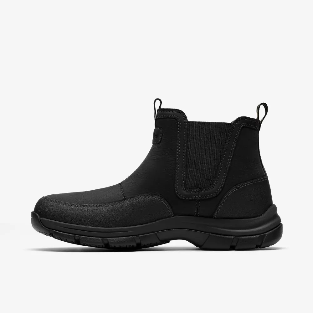 Mens Walpath Easy Black Leather Boots online