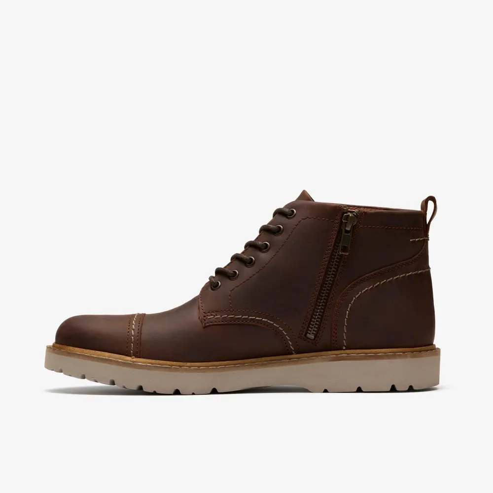 Mens Weltridge Zip Tan Leather Boots online