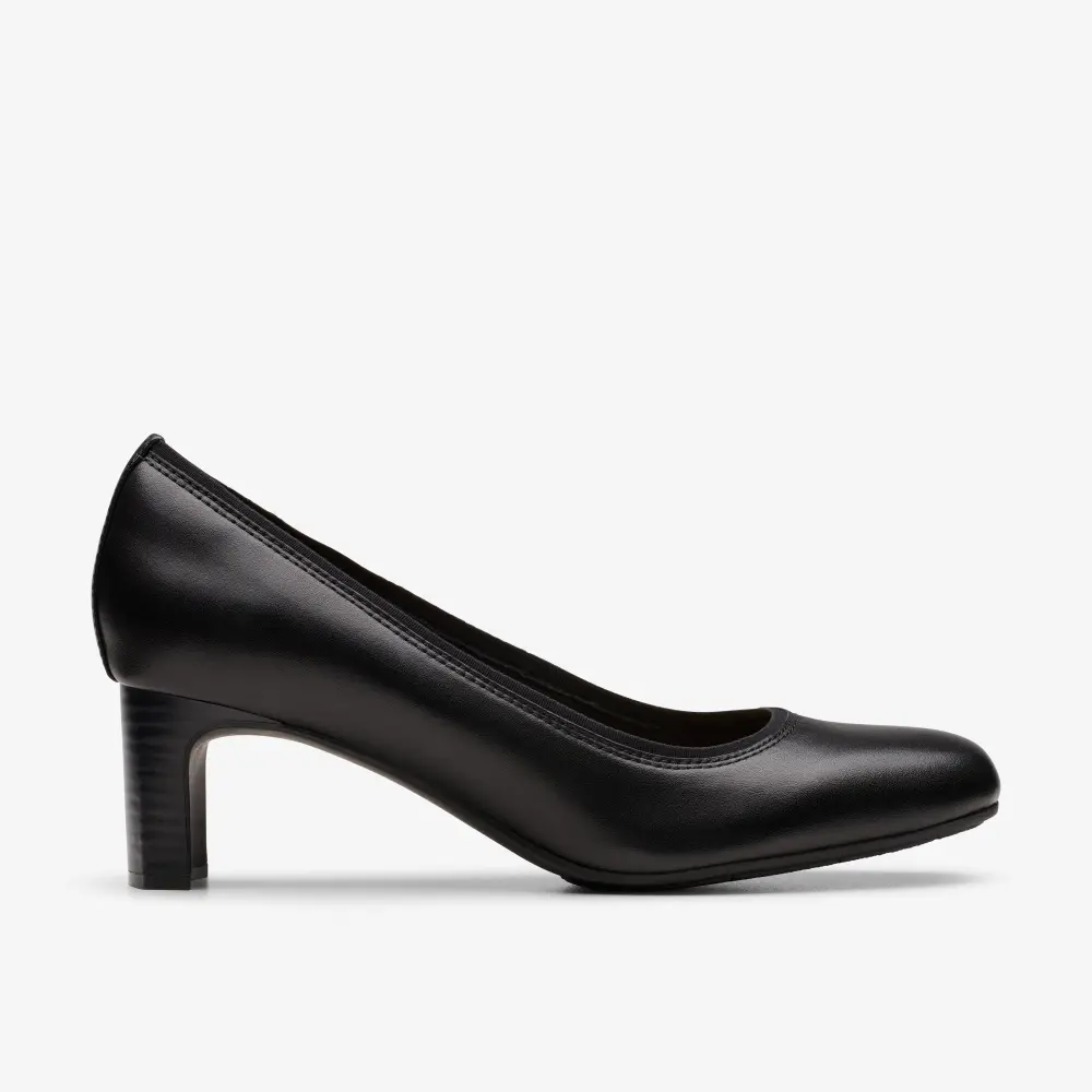 Women’s Anelise Nora Black Leather High Heels online