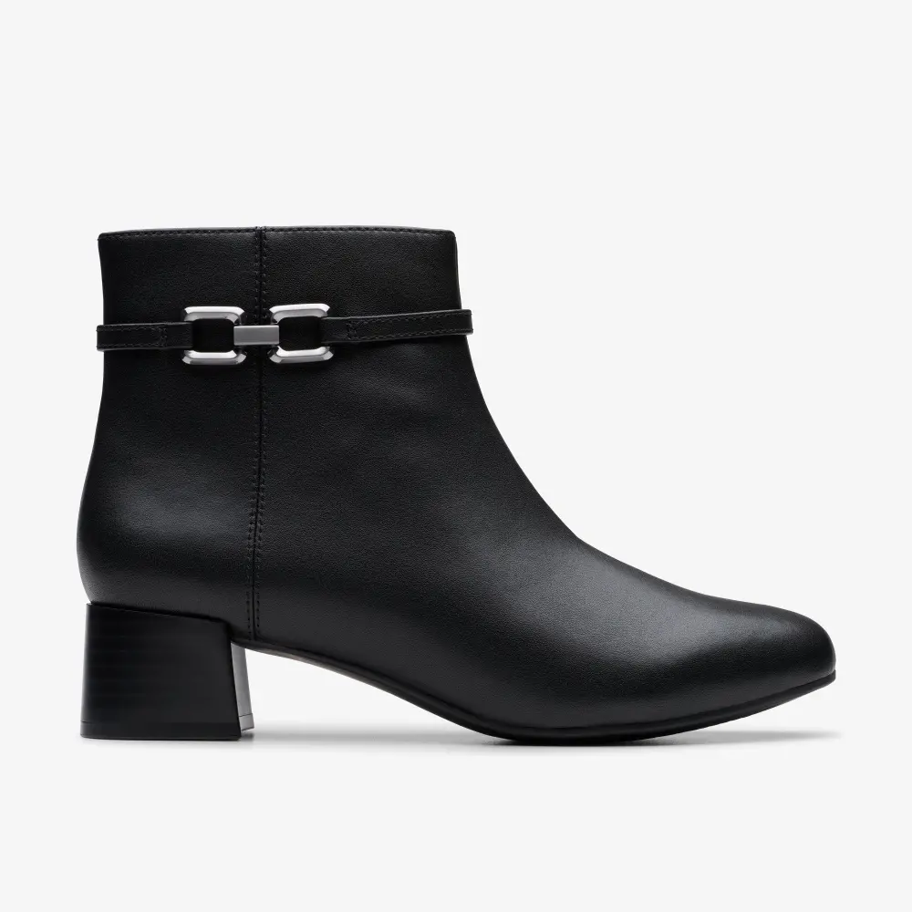 Womens Iridessa Air Black Leather Ankle Boots online