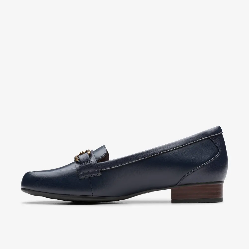 Womens Juliet Echo Navy Leather Loafers online