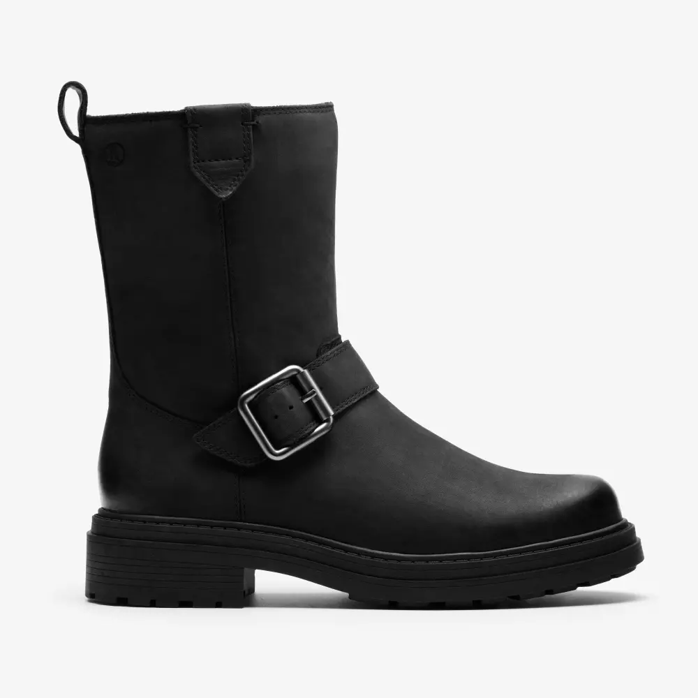 Womens Orinoco3 Bay Black Leather Mid Calf Boots online