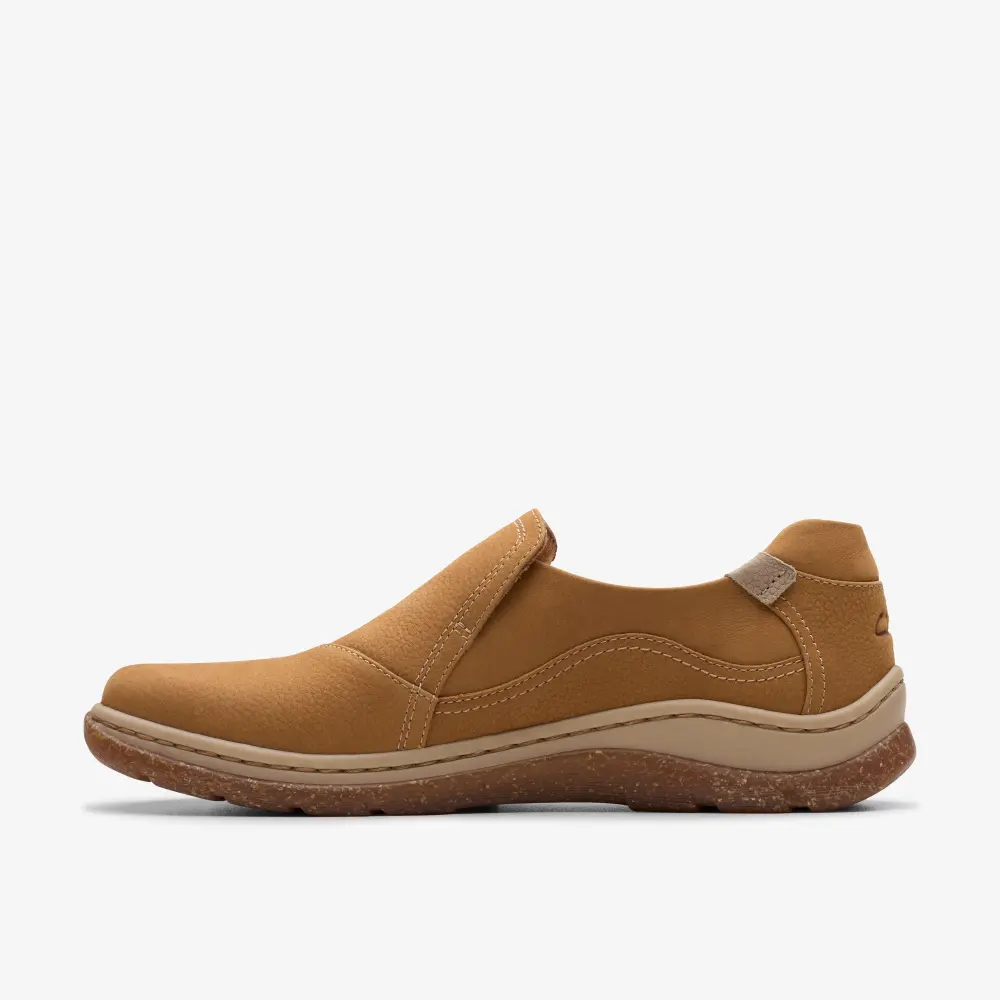 Womens Orlene Slip Light Tan Nubuck Slip-Ons online