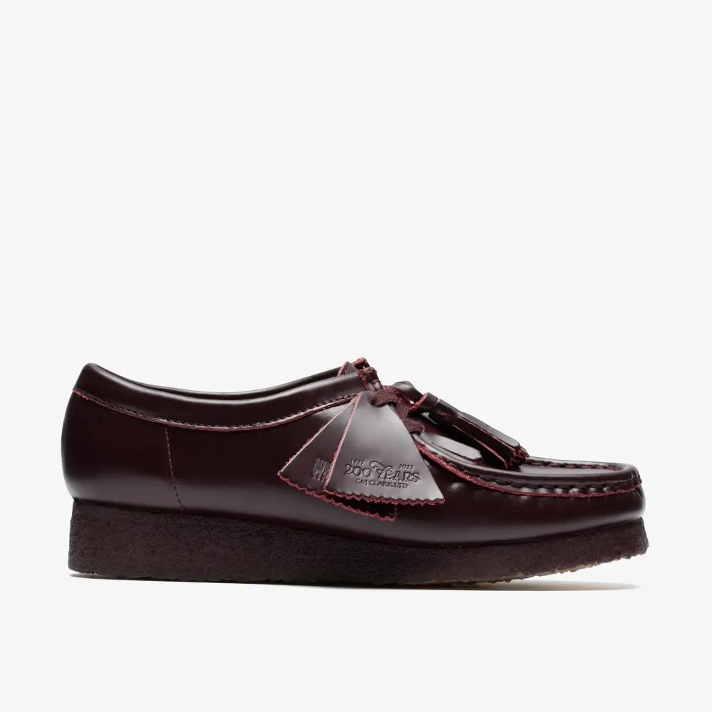 Womens Purple Grape Leather Wallabees online