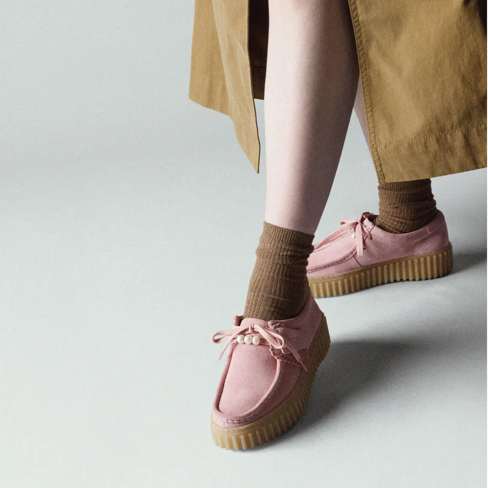 Womens Torhill Bee Dusty Rose Suede Shoes online