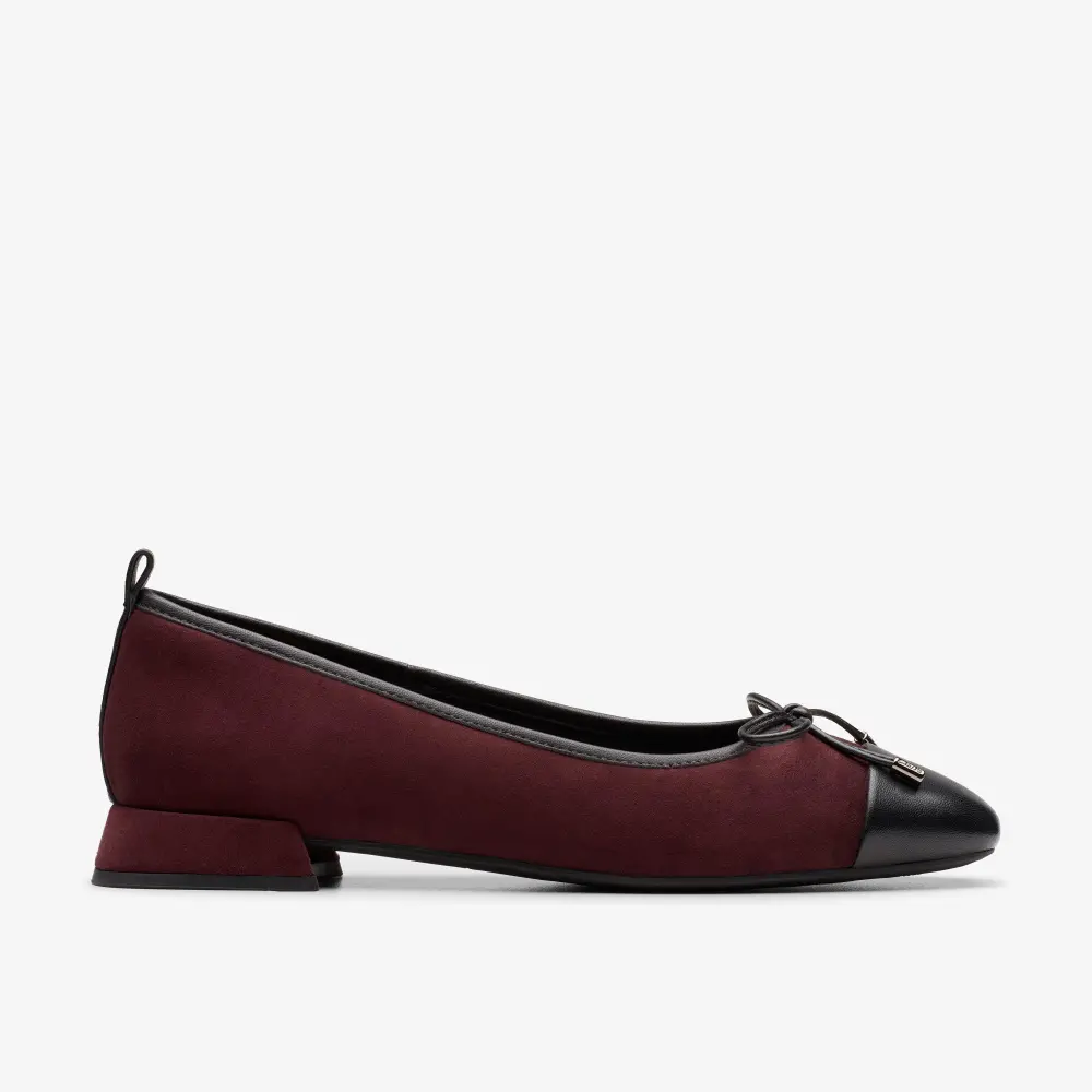 Womens Ubree15 Poppy Merlot Combination Ballet Flats online